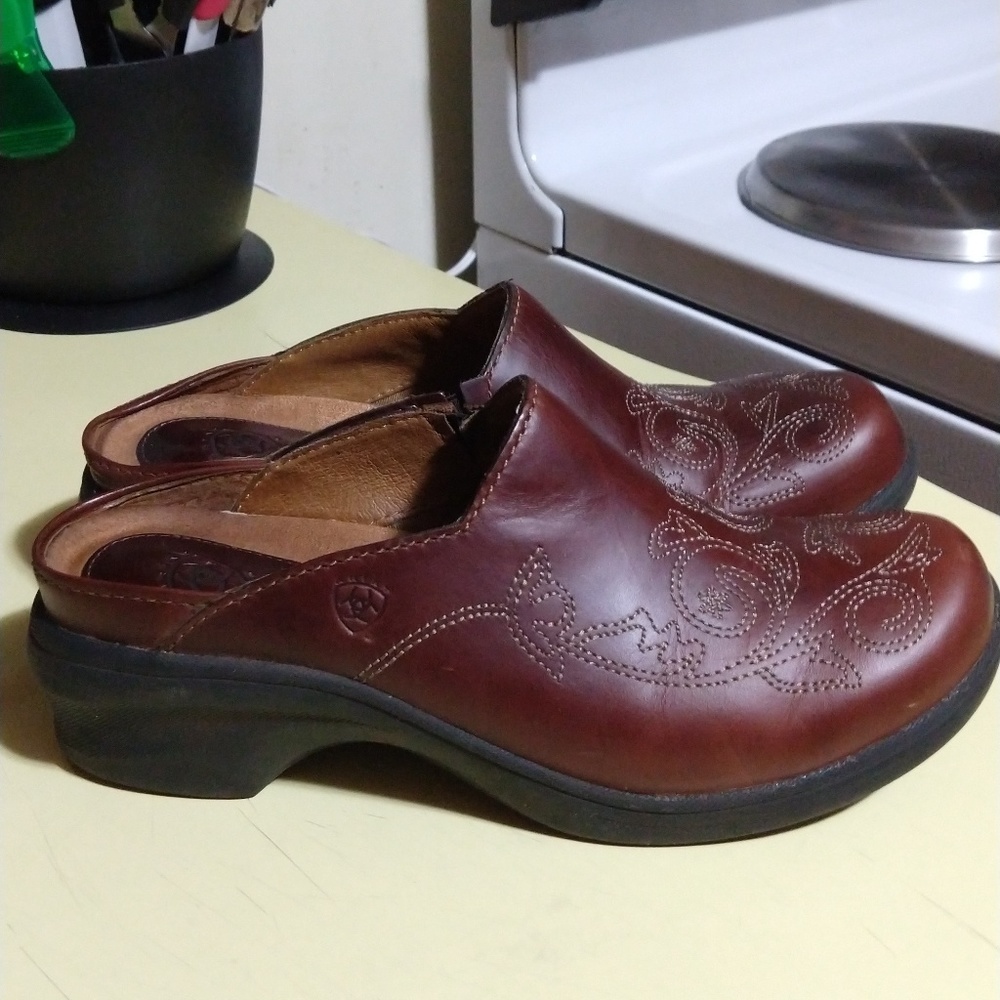 Ariat Leather Clogs